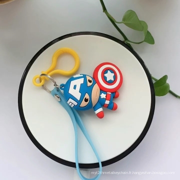 Porte-clés PVC Super Heros Marvel